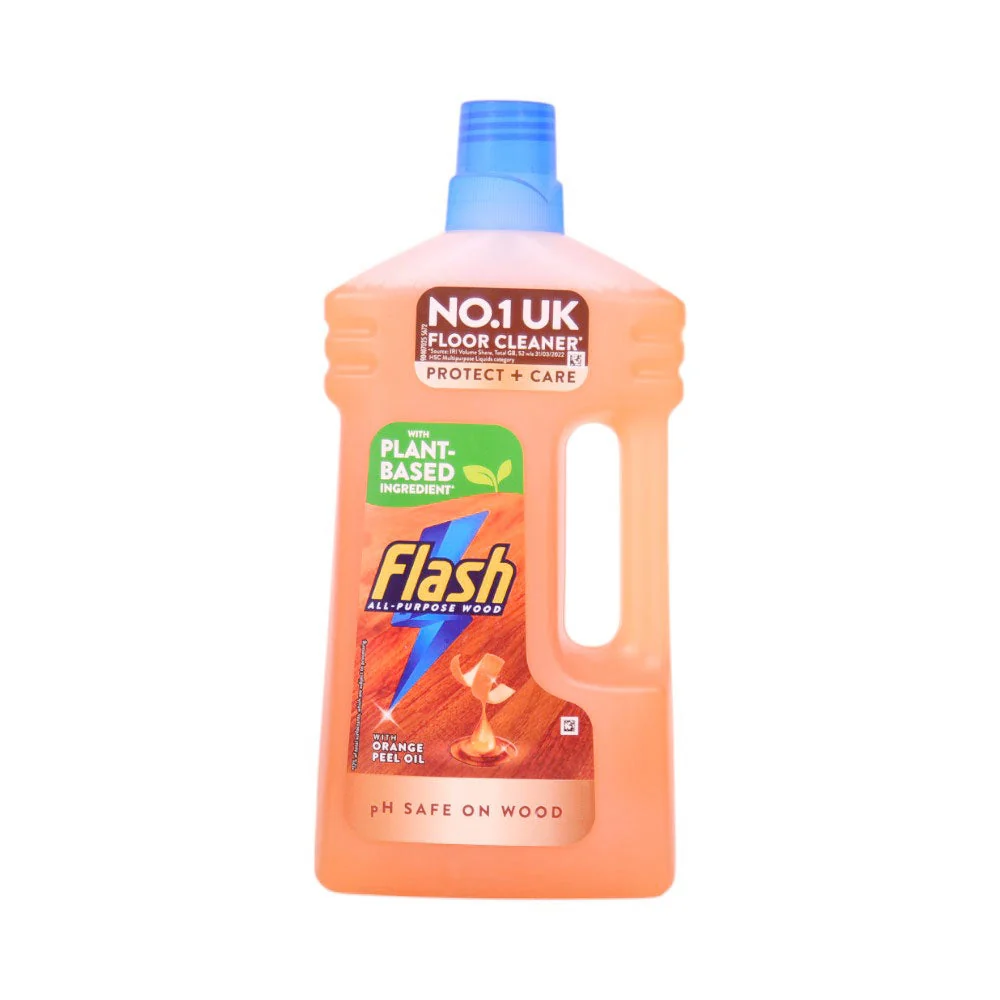 Flash All Purpose Wood Cleaner Orange Peel Oil 1L