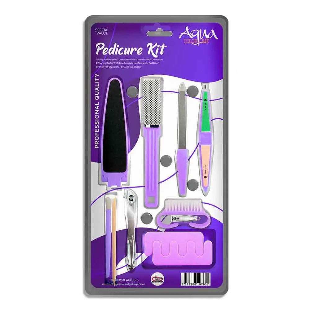 Aqua Color Line  Pedicure Kit All In One AG-3515