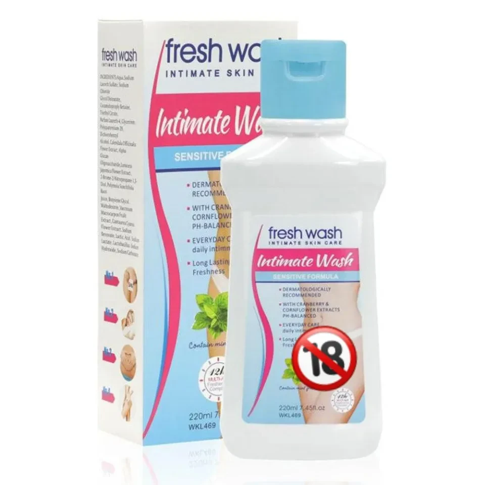 Fresh Wash Intimate Vagina Wash Sensitive Formula 220ML