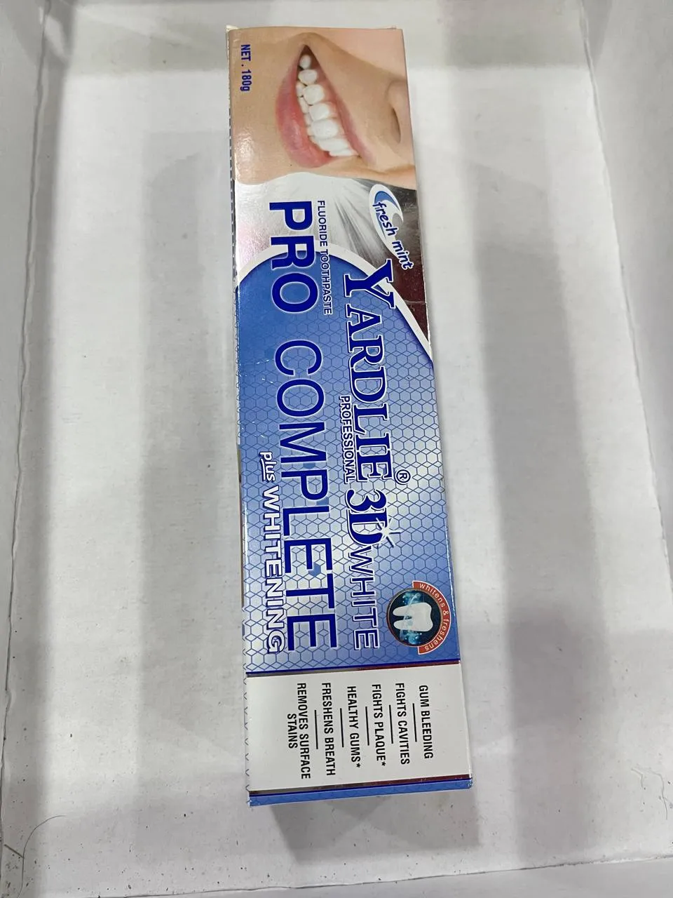 Yardlie Toothpaste Pro Complete Plus Whitening 180G