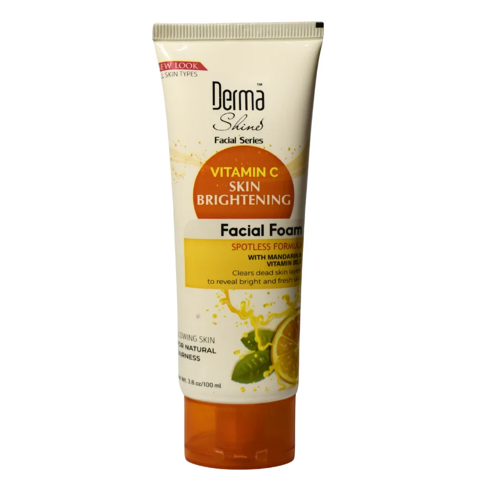 Derma Shine Facial Tube Face-Wash Skin Brightening 100ML