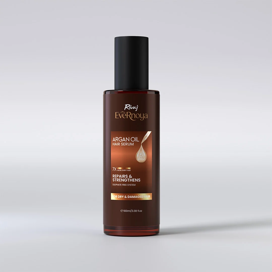 Rivaj Evernoya Hair Serum Argan Oil Repair 3X Less Breakage 100ML