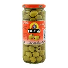 Figaro Olives Green Pitted 450G