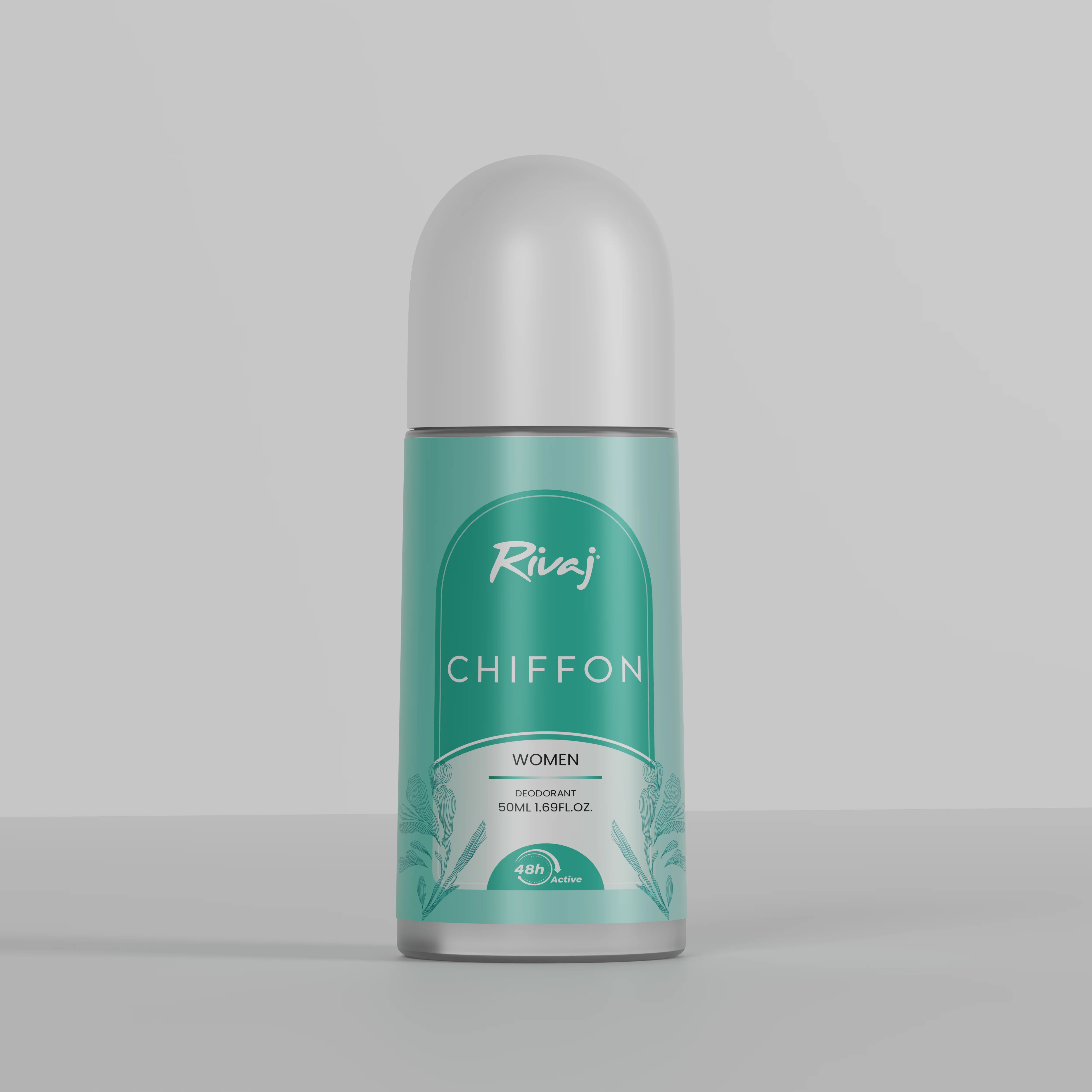 Rivaj Deodorant Roll On Chiffon Femme 50ML