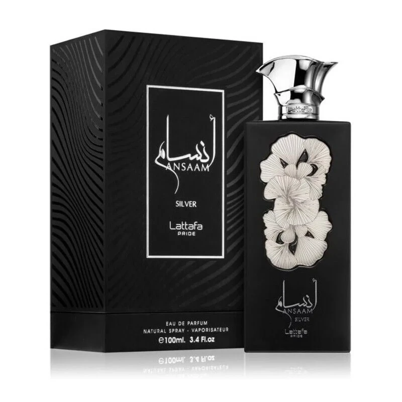 Lattafa Eau De Parfum Ansaam Silver 100ML