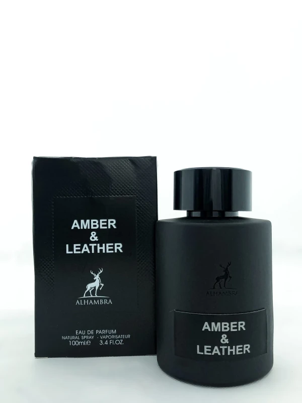 Al Hambra Eau De Parfum Amber Leather 100ML
