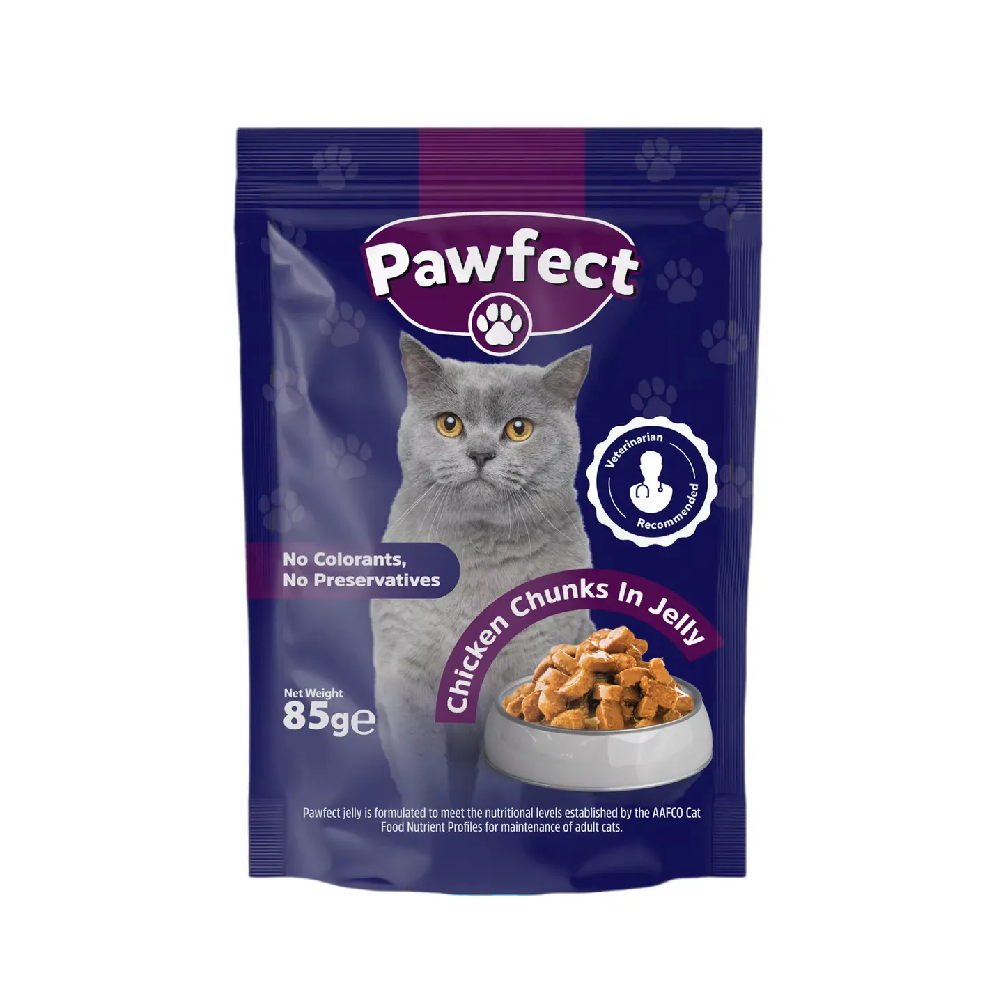 Pawfect Cat Jelly 85G