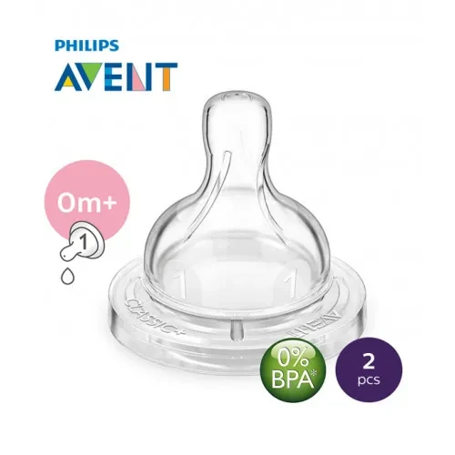 Avent Nipple Natural 0M+