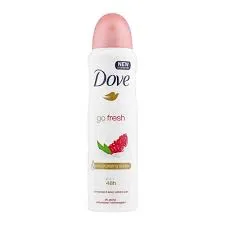 Dove Body Spray Go Fresh Pomegranate And Lemon Verbena Scent 150Ml