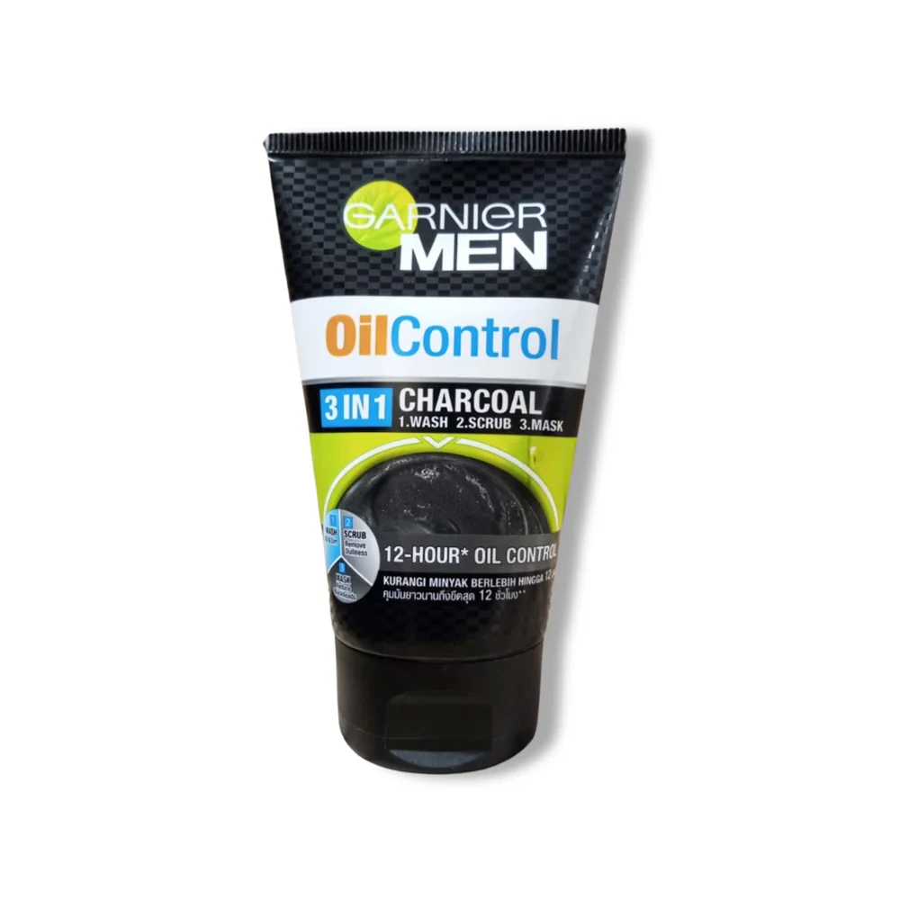 Garnier Face Wash Charcoal 3 IN 1 PK 100ML