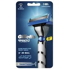 Gillette Razor Handle Mach3 Turbo + Blades