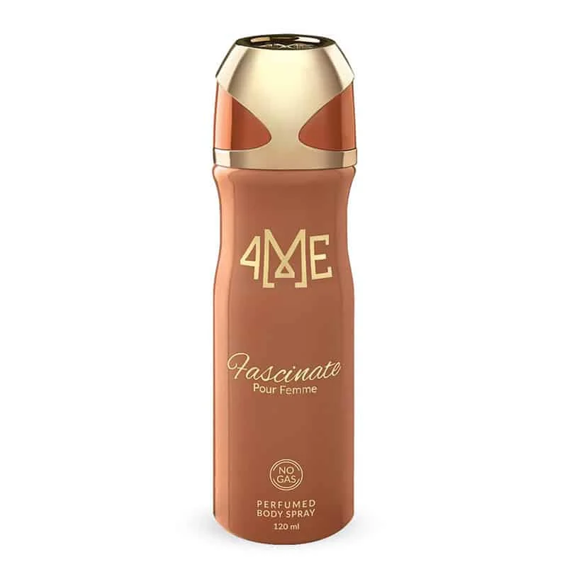 4me Deodorant Body Spray Gas Free Pascinate Femme 120ML