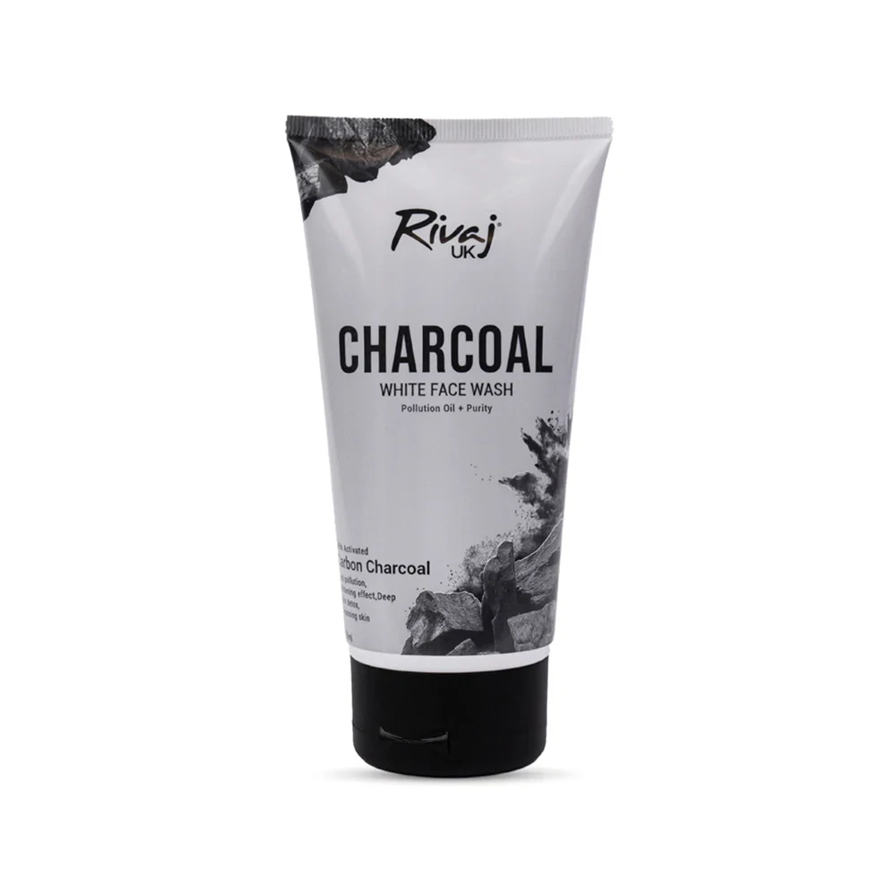 Rivaj Face Wash Whitening Charcoal 100ML