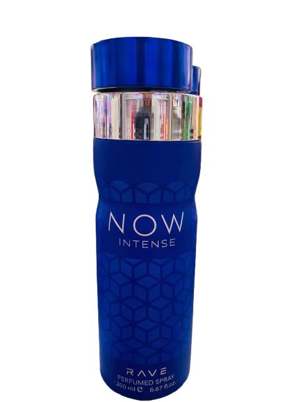 Rave Deodorant Body Spray Now Intense 200ML