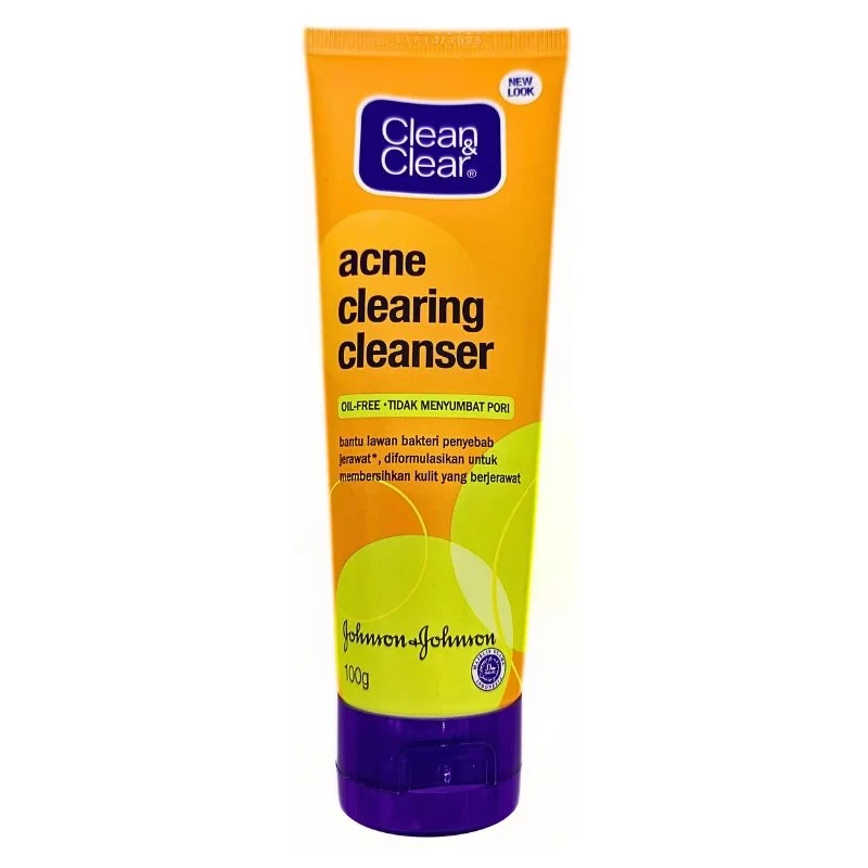 Clean And Clear Face Cleanser Acne Clearing 100ML