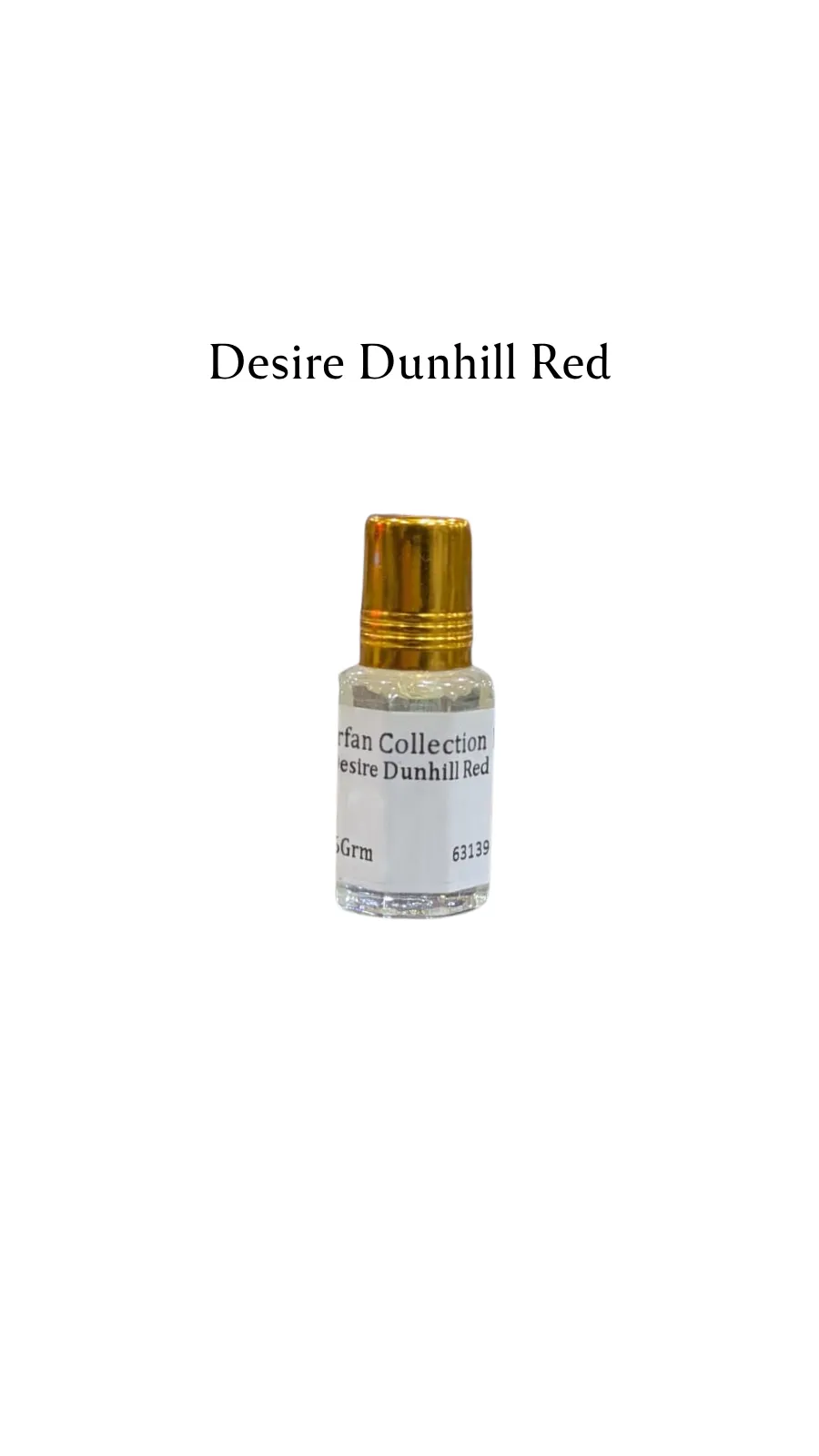 Concentrated Perfume Oil Attar Desire Dunhill Red French Dunhill KEA 6ML