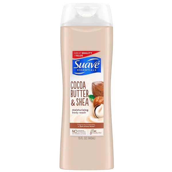 Suave Body Wash Cocoa Butter Shea 443ML