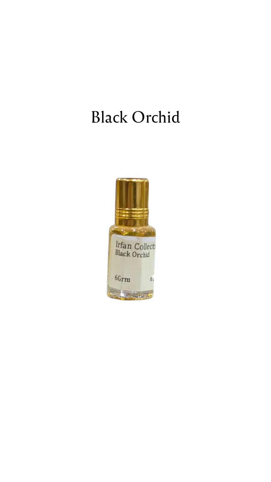 Concentrated Perfume Oil Attar Black Orchid French Tom Ford Charabot 6ML