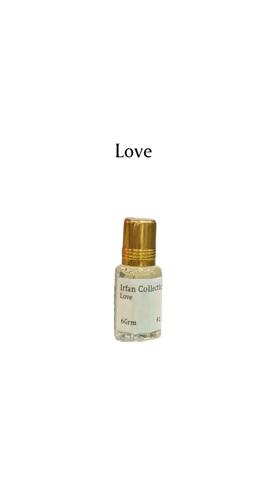 Concentrated Perfume Oil Attar Love French Victorias Secret Expressions 6ML