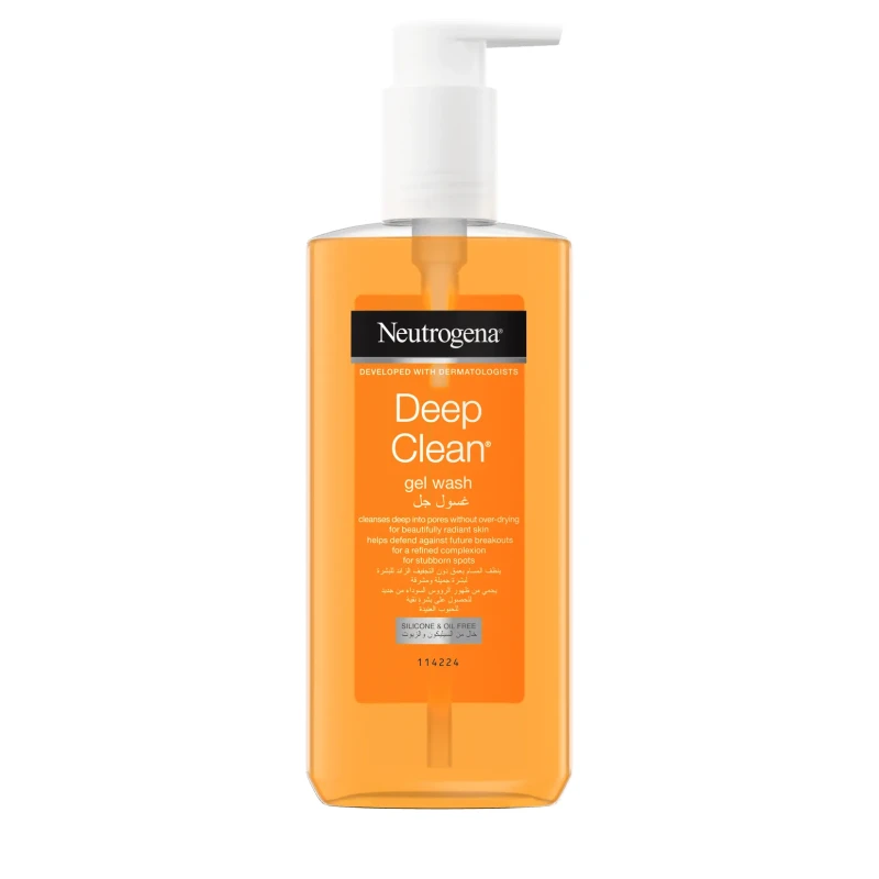 Neutrogena Face Wash Pump Deep Clean 200ML