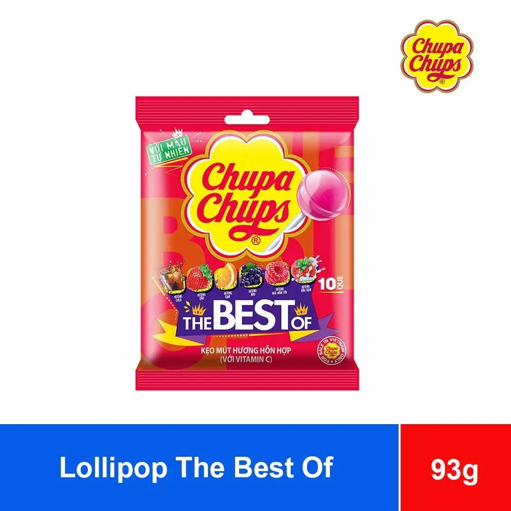 Chupa Chups Lollipop The Best Of 93G