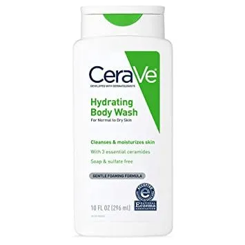 Cerave Body Wash Hydrating Normal To Dry 296ML