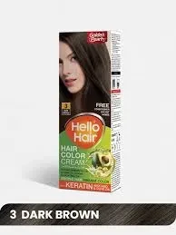 Golden Pearl Hair Color Hello Hair Dark Brown 3