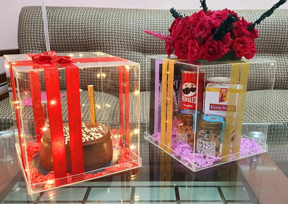 Gift Box Vip Eidi Transparent
