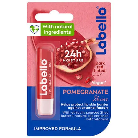 Labello Lip Balm Pomegranate Shine 4.8G