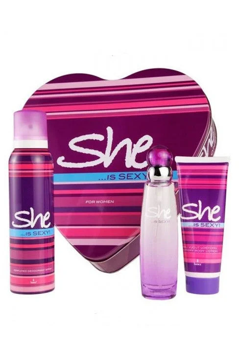 She Eau De Toilette Gift Set Sexy