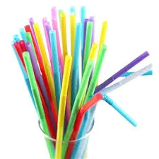 Juice Straw Decorated 1P