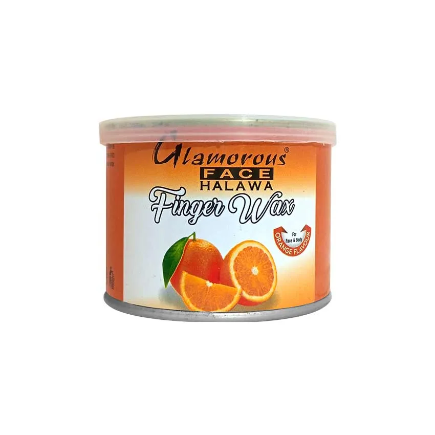 Glamorous Face Finger Wax 7900 E Orange 250G