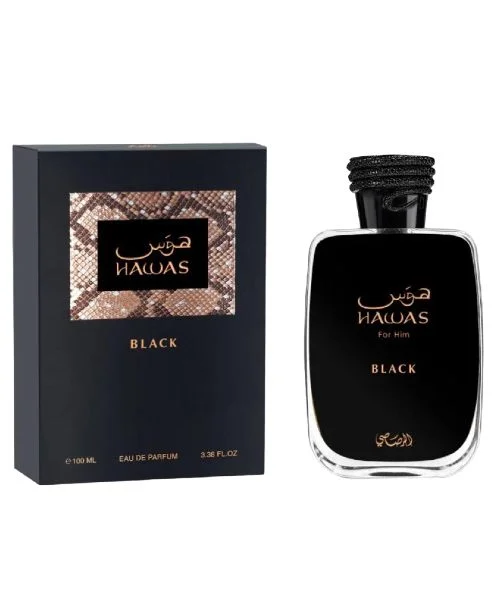 Rasasi Eau De Parfum Hawas Black 100ML
