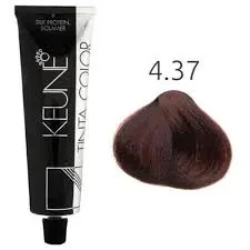 Keune Tinta Hair Color 4.37 Medium Expresso Brown
