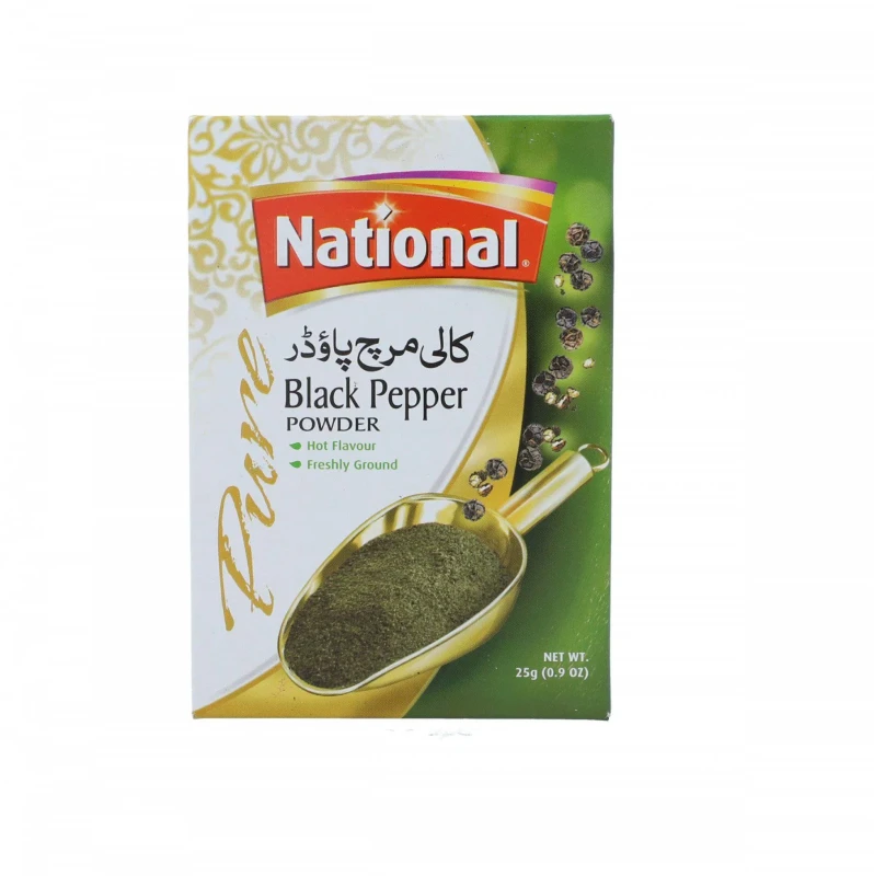National Black Pepper Powder 25G