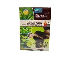 Rivon Color Shampoo Sachet Black Brown 30ML