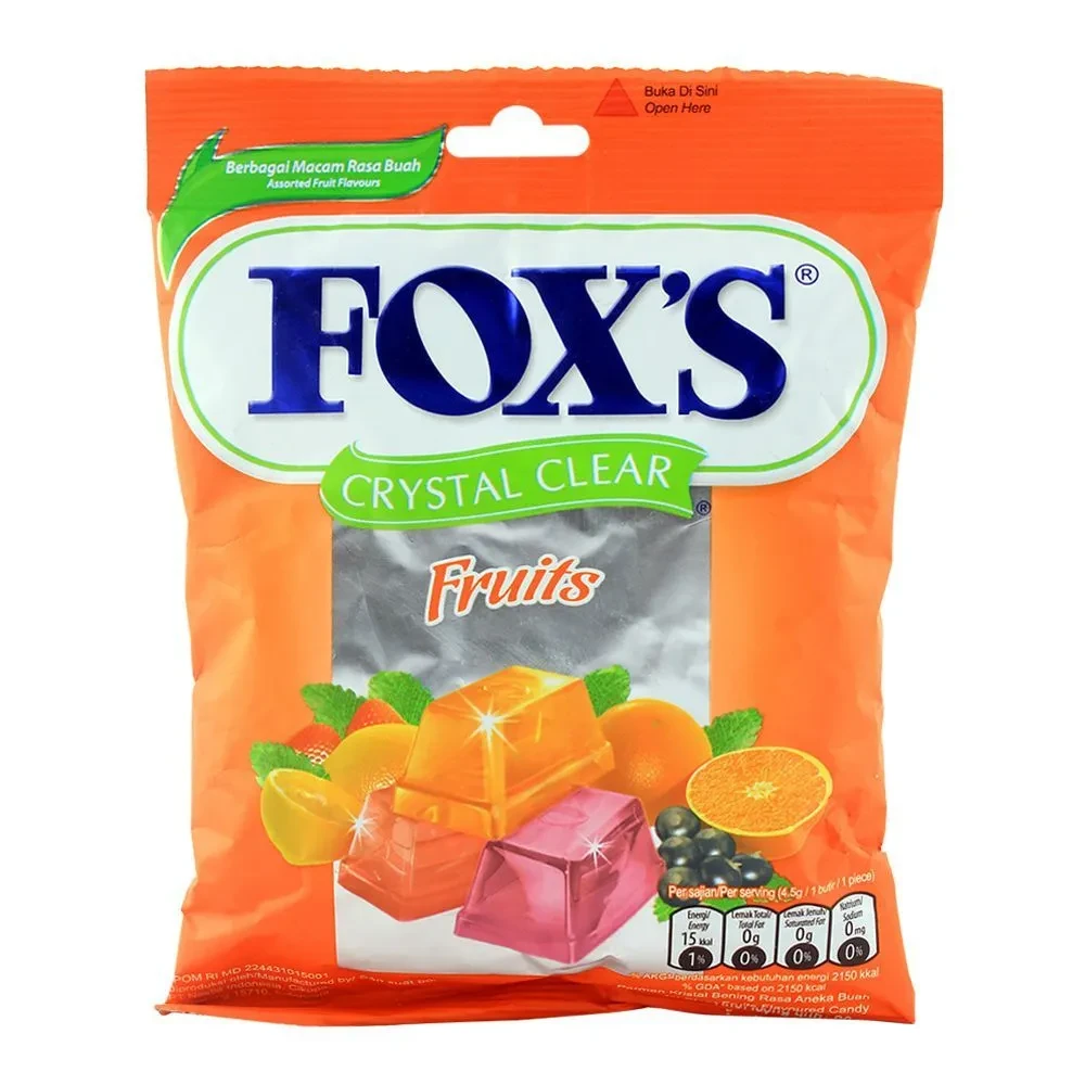 Fox Candies Pouch Fruits 90G