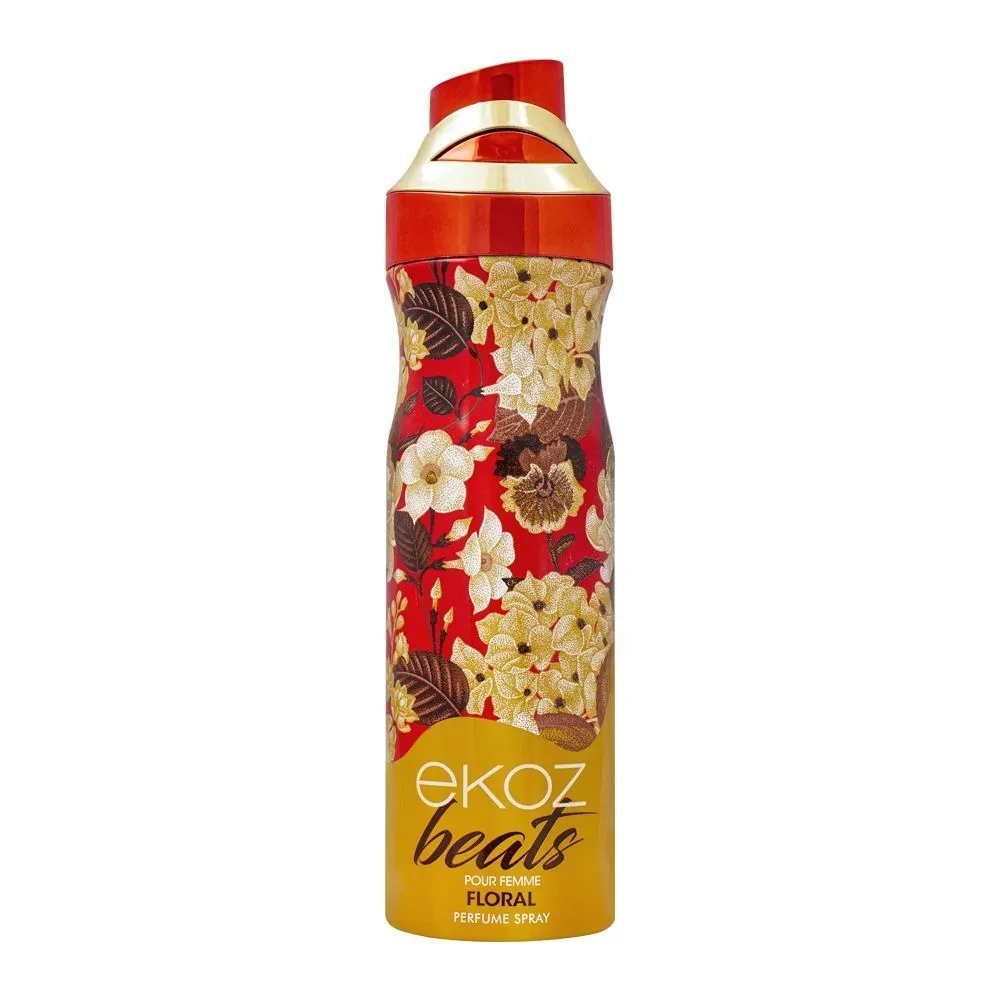 Ekoz Deodorant Body Spray Beats Floral Femme 200ML