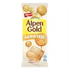 Alpen Gold Chocolate White Chocolate 80G