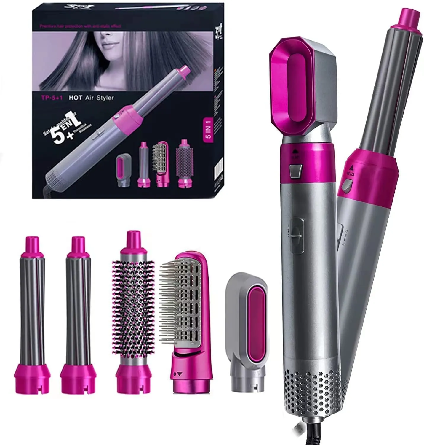 Rremington Hair Dryer Brush 5in1 TP51