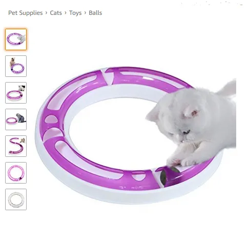 Love Pets Kitty Round Bout Tracktoy Free Spining