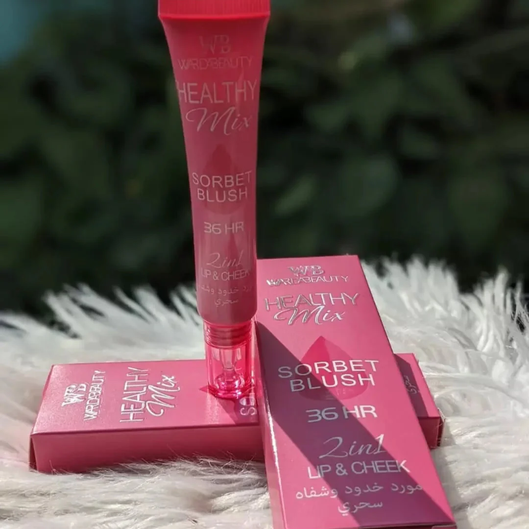 WB Warda Beauty Sorbet Blush Lip And Cheek Healthy Mix WB0623E 40ML