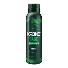 Krone Deodorant Body Spray Attitude Men Sage 150ML