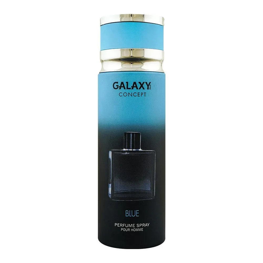 Galaxy Concept Deodorant Body Spray Blue 200ML