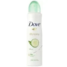 Dove Deodorant Body Spray Dry Cool Essentials 107G