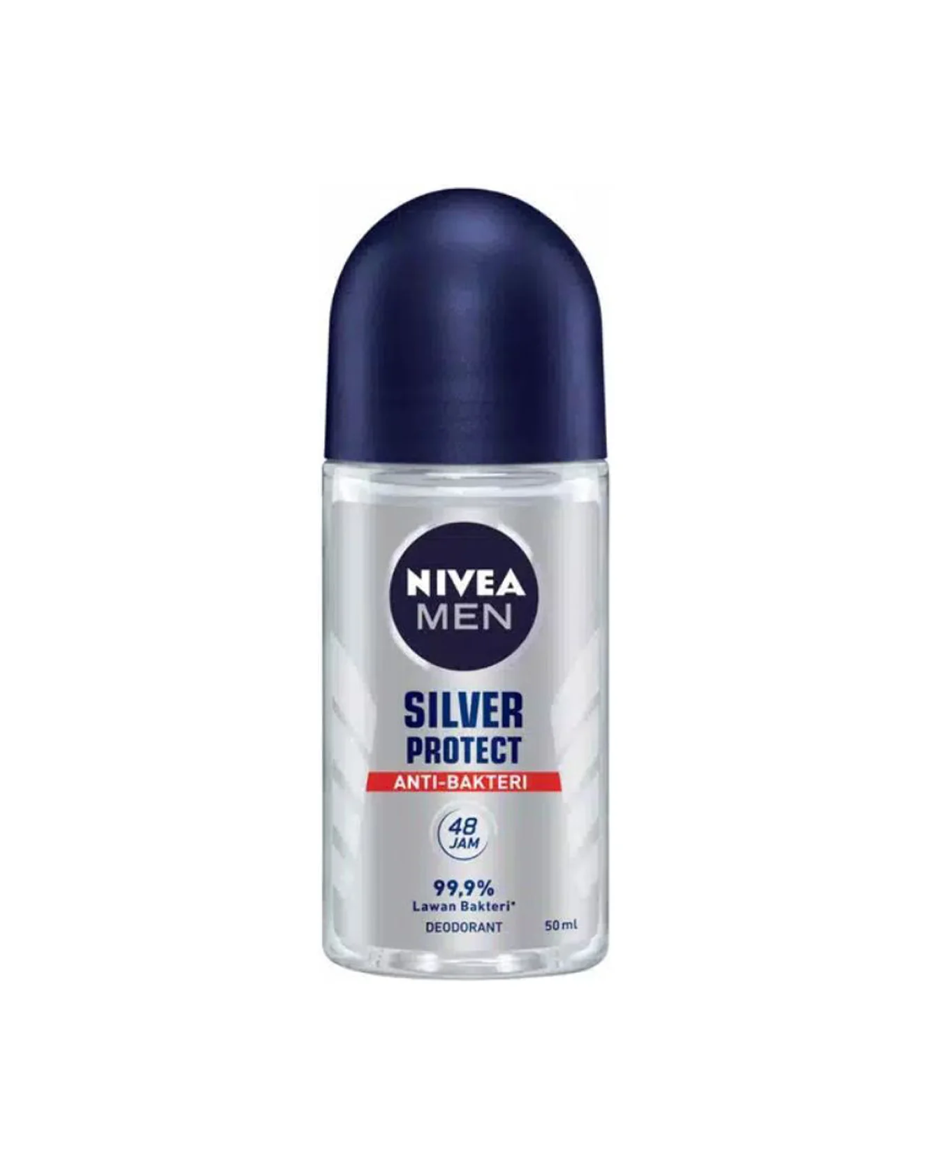 Nivea Deodorant Roll On Men Silver Protect Anti Bacteria 50ML