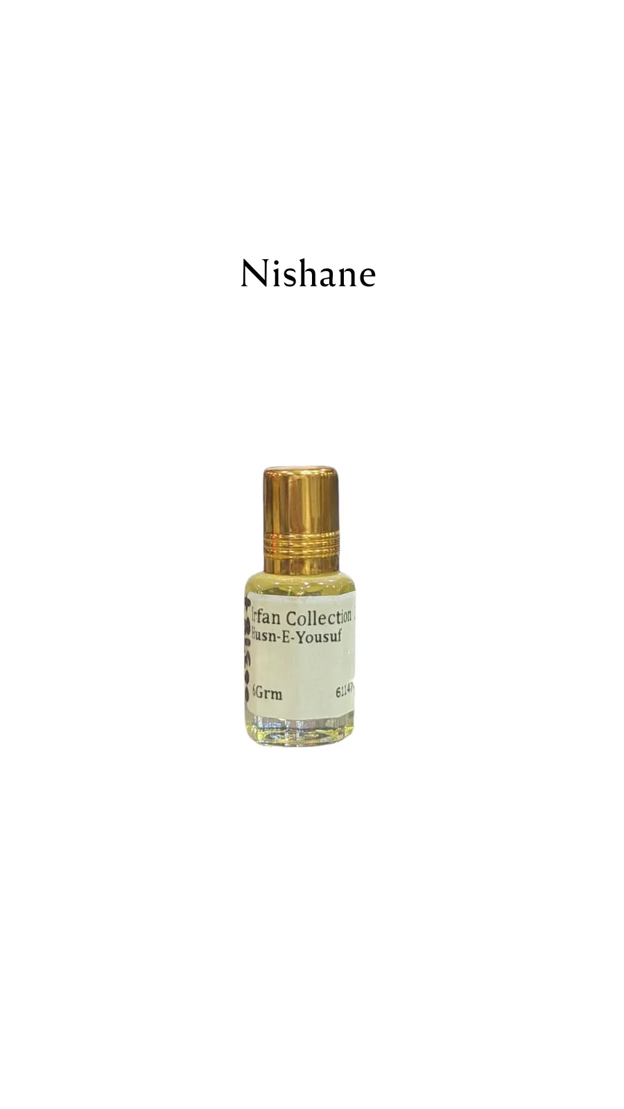 Concentrated Perfume Oil Attar Hacivate By Nishane Alkhaleej 6ML