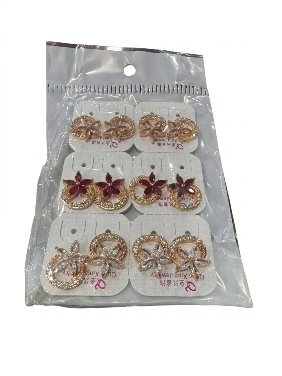 Jewellery New Ear Rings Star Multi