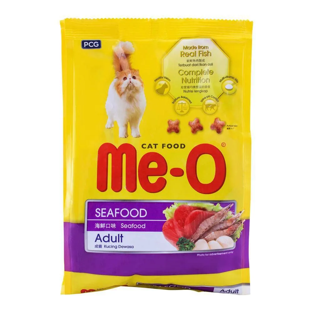 Me-O Adult Cat Food Seafood Flavor 450G