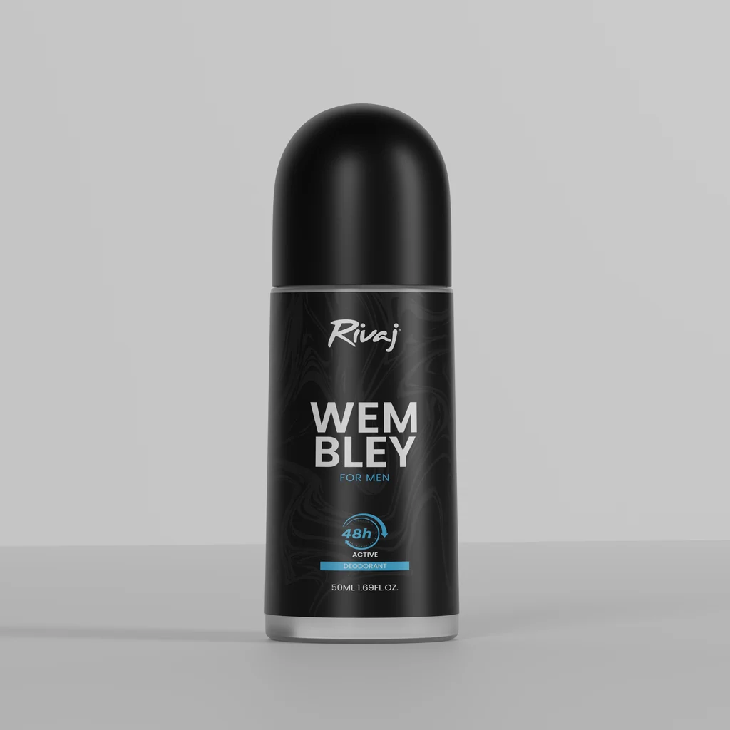 Rivaj Deodorant Roll On Wembly For Men Active 50ml